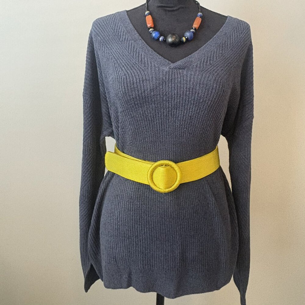 Barefoot Dreams soft gray sweater